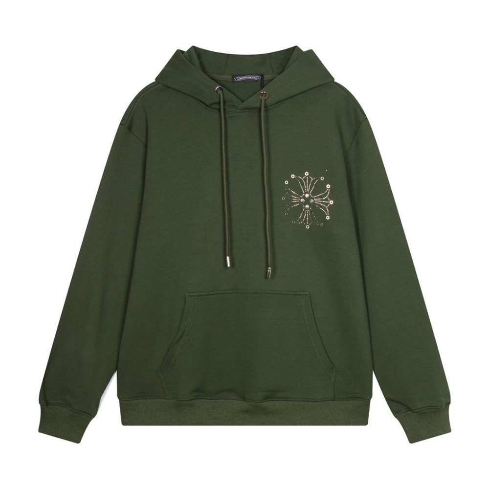 Chrome Hearts Classic Horseshoe Willow Studded Hoodie